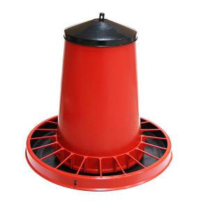 Кормушка бункерная WONDER 18 кг пластик с разделительной решеткой с крышкой