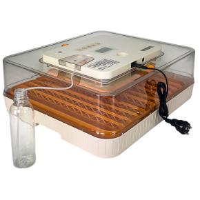 Инкубатор HHD 56H автоматический с контролем влажности и овоскопом на 220В/12В от сети и аккумулятора на 56 яиц