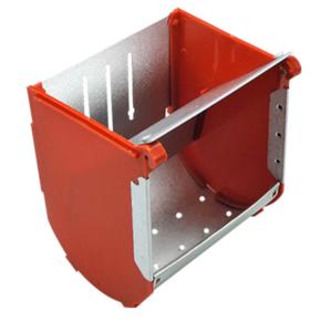 Кормушка бункерная для кроликов 12х10х13 см пластик без крышки