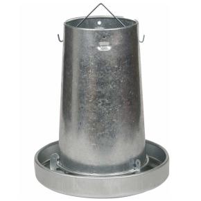 Кормушка бункерная 10 кг для кур, уток, оцинкованная сталь