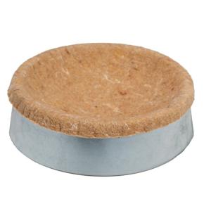 Гнездо для голубей Ø25 см войлочное с оцинкованным основанием