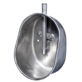 Поилка ниппельная с чашей для свиноматок 1/2" внутреннее верхнее подключение