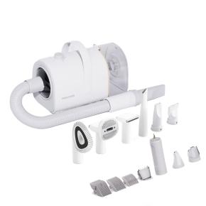 Набор для груминга собак и кошек 4 в 1: пылесос, фен, машинка для стрижки и насадки Pawgether GP1S