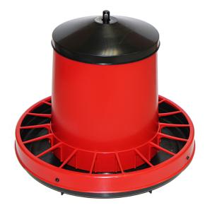 Кормушка бункерная VENERE 8 кг пластик с разделительной решеткой и крышкой