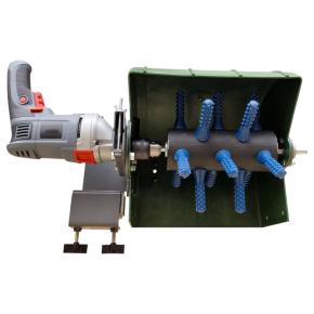 Перосъёмная насадка ощипыватель для уток и гусей HobbyFarm EU PROFI C настольная