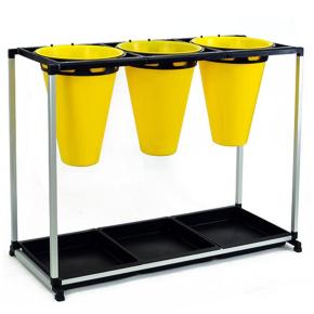 Установка для убоя кур 3 конуса пластик, алюминий