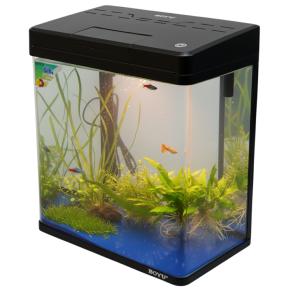 Аквариум Boyu MS-420M 31 л с сенсорным LED светильником и фильтром, черный