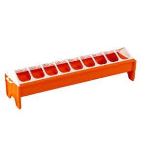 Кормушка-поилка лотковая 50 см пластик для кур