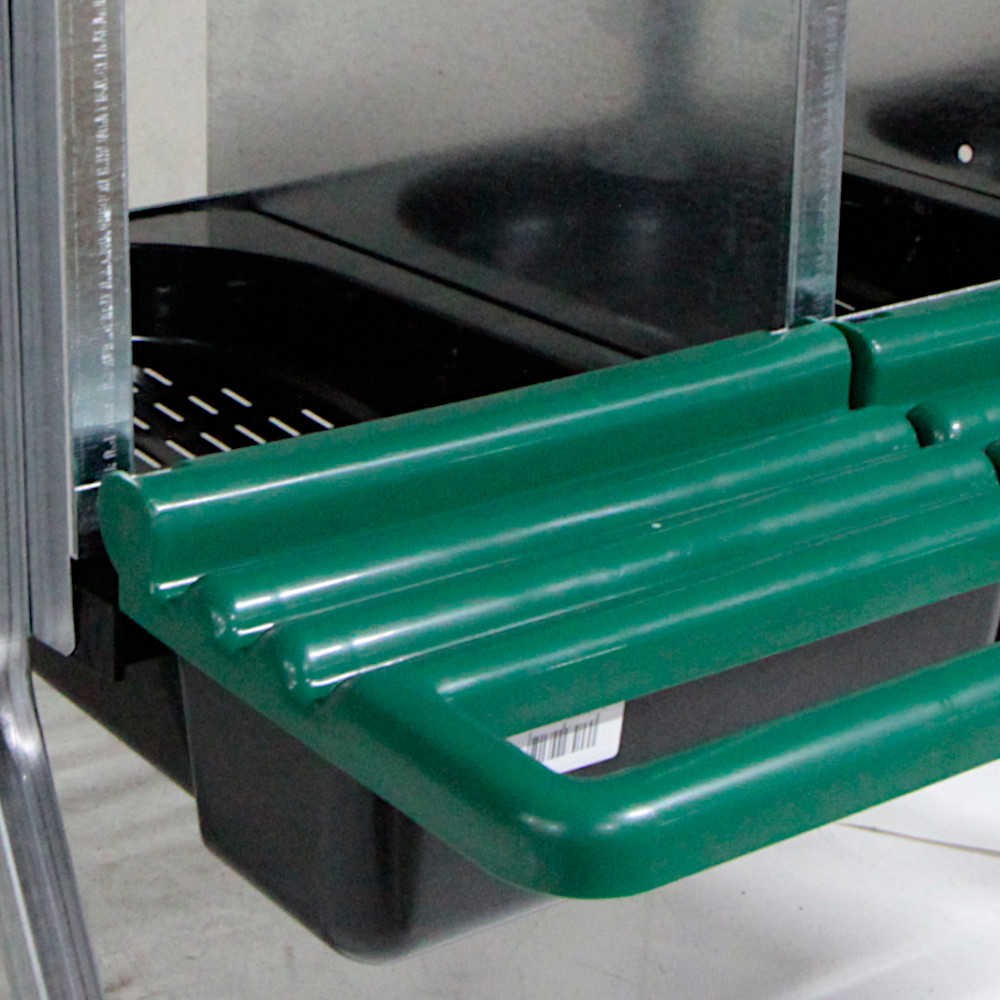 Гнездо для кур несушек Platinum, 2 секции, на ножках, с яйцесборником