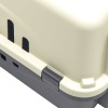 Переноска Safari Range 50х35х32 см для кошек и собак Pet Choice с металлической верхней решеткой, серый​