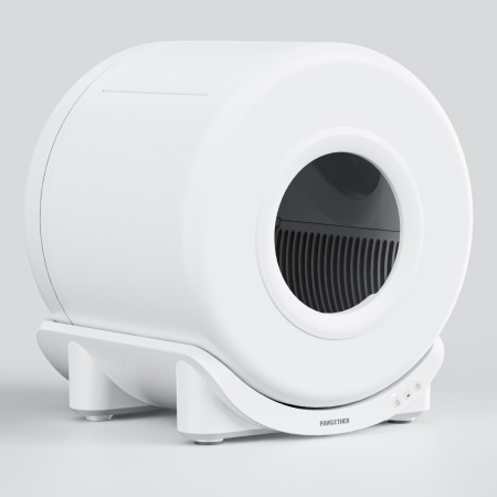 Туалет лоток для кошек автоматический Pawgether CS2 с управлением Wi-Fi через приложение