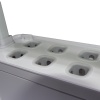 Гидропонная установка HobbyFarm Mini DQ6200-LB-6, домашний умный смарт сад, 6 ячеек, с фитолампой