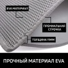 Двухслойный коврик под лоток 45х60 см для кошачьего туалета, серый 