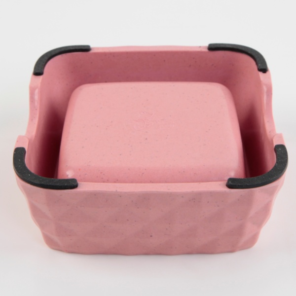 Миска, 15.1x14.8x5.5 см, 430 мл, розовый