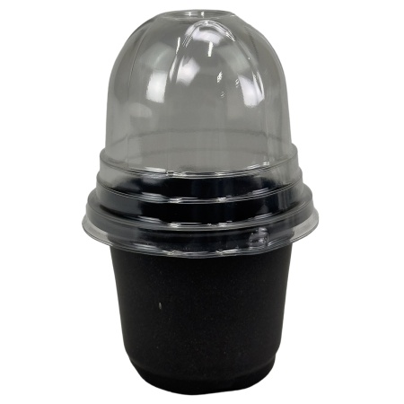 Горшки для рассады HobbyFarm с крышкой, 30 шт.