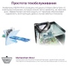 Аквариум Newa More NMO 30 Daylight LED 28 л с фильтром, нагревателем и освещением рассвет-закат, черный NEW VERSION