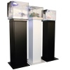 Тумба под аквариумы Newa NMO 20, NMO 30, NMO 30R, EGO 20/30, 24х24х100 см, черный