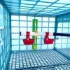 Дополнительный ярус клетки Comfortplast для перепелов без яйцесборника 98x60x59 см, пластиковый