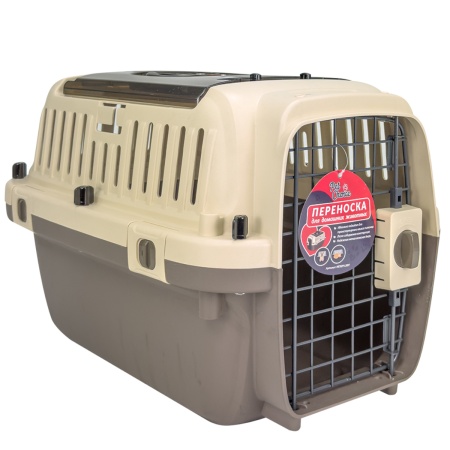 Переноска Superior Range 51х33х33 см для кошек и собак Pet Choice с креплением к ремню безопасности автомобиля​