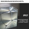 Аквариум Newa Ego LID, EL 20W, 18 л панорамный, LED освещение, белая стеклянная крышка