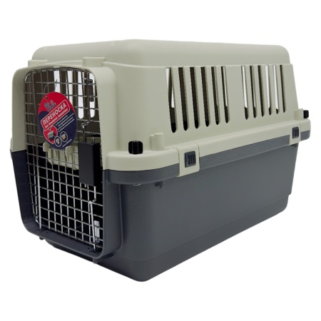 Переноска Departures Range 60х40х40 см, авиапереноска Pet Choice авиа стандарт для животных до 10 кг в самолет или в машину​
