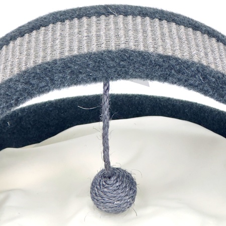 Когтеточка-лежак 40х42х30 см, графит