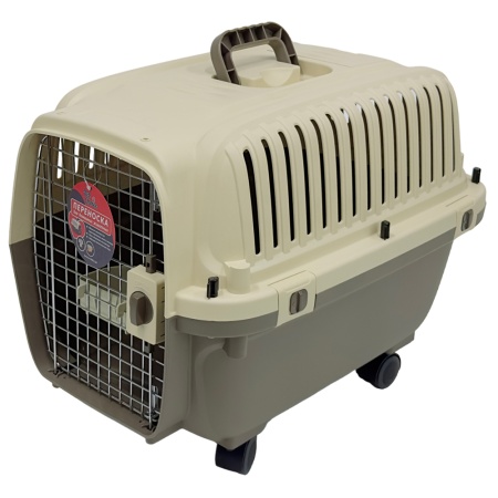 Переноска Superior Range 61х42.5х41 см для кошек и собак Pet Choice с колесиками, авиа стандарт​