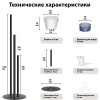 Подставка для цветов 6 уровней HobbyFarm, кашпо с автополивом​
