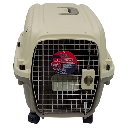 Переноска Superior Range 61х42.5х41 см для кошек и собак Pet Choice с колесиками, авиа стандарт​