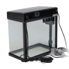 Аквариум Boyu MS-220 7,5 л с LED светильником и фильтром, черный