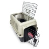 Переноска Safari Range 60х40х40 см для кошек и собак Pet Choice с металлической верхней решеткой​