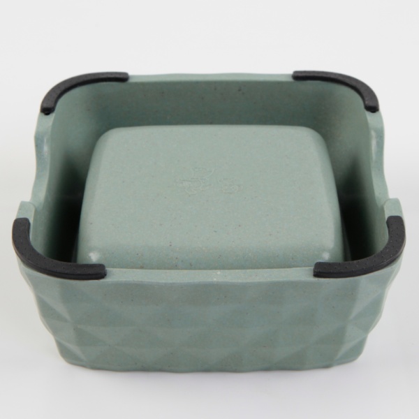 Миска, 15.1x14.8x5.5 см, 430 мл, зеленый