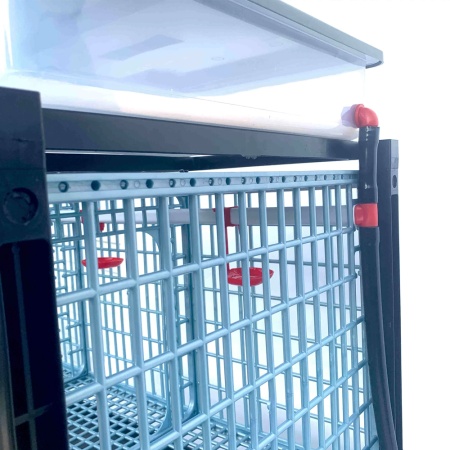 Клетка Comfortplast для бройлеров 3 секции, 2 яруса, пластиковая