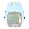 Переноска Transport 52x35x34 см для кошек и собак Pet Choice авиа стандарт, голубая​