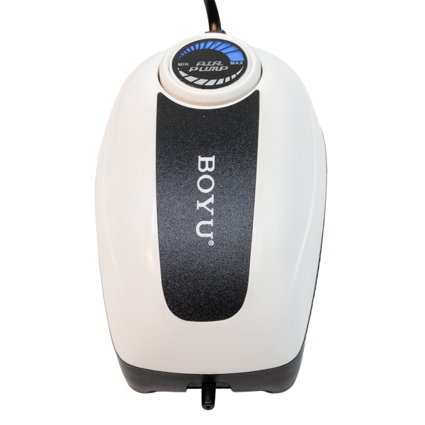 Компрессор Boyu CJY-2000 2,7 Вт для аквариума 60-120 л, регулятор потока и LED подсветка