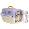 Переноска Transport 52x35x34 см для кошек и собак Pet Choice авиа стандарт, фиолетовая​