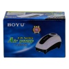 Компрессор Boyu CJY-4500 4,8 Вт для аквариума 150-300 л два канала, регулятор потока и LED подсветка