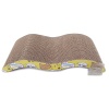 Когтеточка для кошек картонная двусторонняя с мятой 45х21х7,5 см