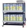 Клетка Comfortplast для бройлеров 3 секции, 2 яруса, пластиковая
