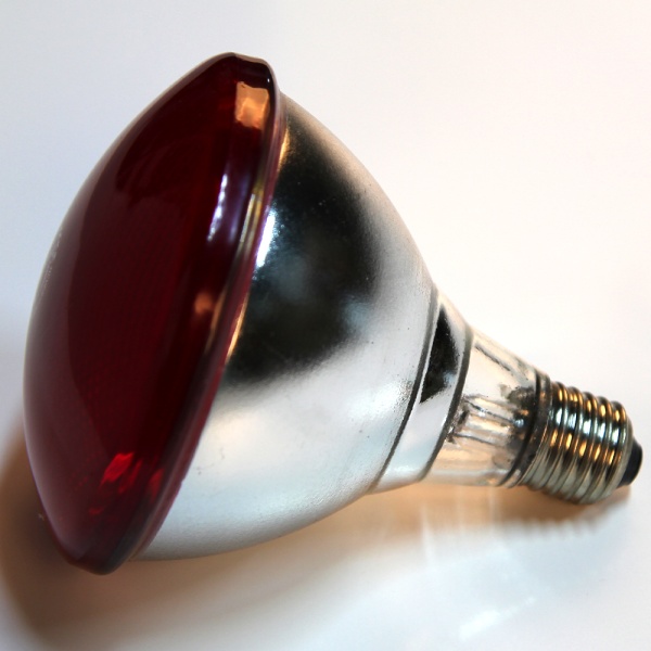 Лампа инфракрасная 175 Вт InterHeat красная