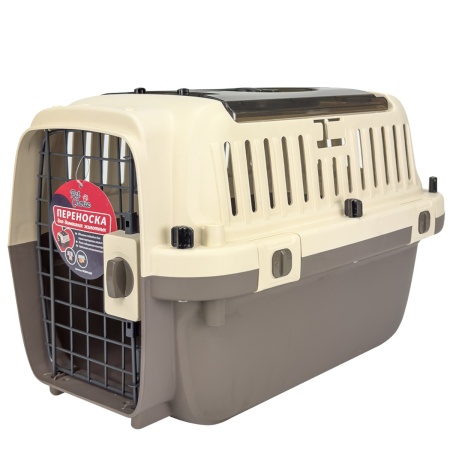 Переноска Superior Range 51х33х33 см для кошек и собак Pet Choice с креплением к ремню безопасности автомобиля​