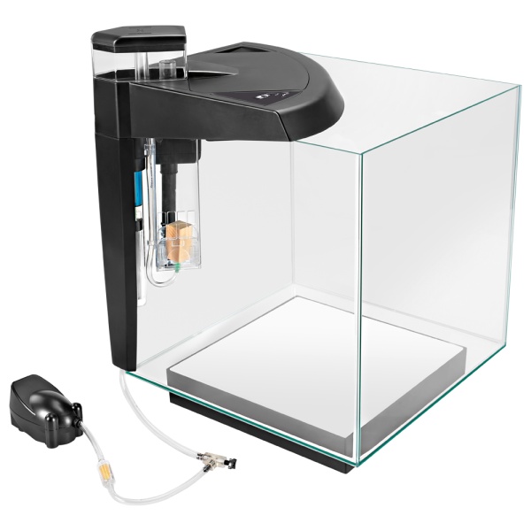 Аквариум Newa More reef NMO 50R Daylight LED, 45 л, с фильтром, скиммером, нагревателем и освещением рассвет-закат, черный NEW VERSION