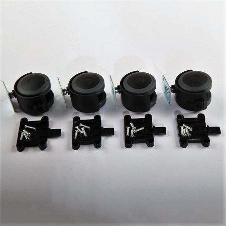 Колеса для переноски Pet Choice Departures Range HC013C-L70, HC020-L88, HC022-L60, HC013E-L90 - 4 шт.