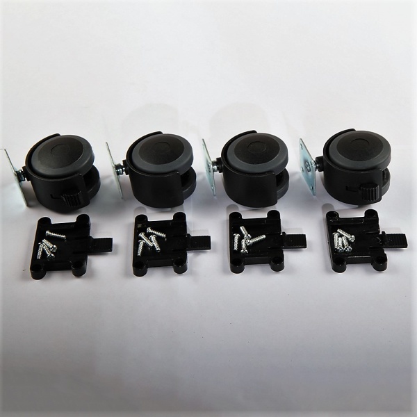 Колеса для переноски Pet Choice Departures Range HC013C-L70, HC020-L88, HC022-L60, HC013E-L90 - 4 шт.