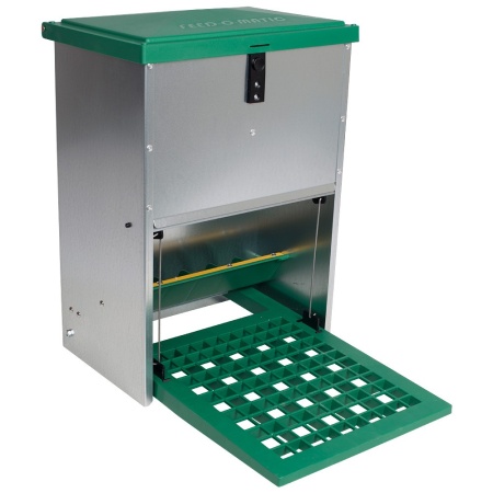 Кормушка педальная Feed-O-Matic 12 кг для кур