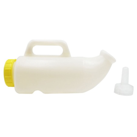 Бутылка для кормления теленка с силиконовой соской, 2 л