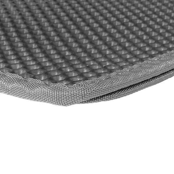 Двухслойный коврик под лоток 45х60 см для кошачьего туалета, серый 