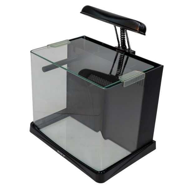 Аквариум Boyu Joyful Home ME-300 16 л, с покрывным стеклом, фильтром и LED-лампой