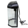 Аквариум Boyu LJ-380 25 л с системой фильтрации и освещением, черный