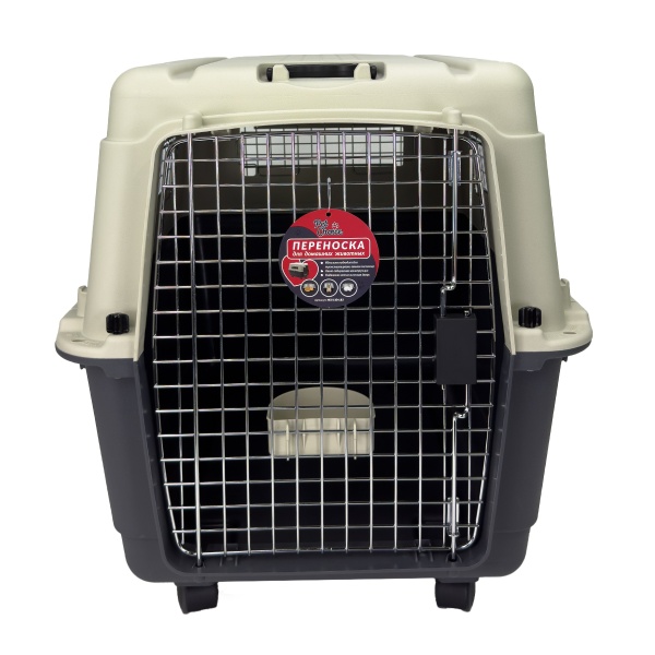 Переноска Departures Range 81х56х59 см для кошек и собак Pet Choice, стандарт IATA, с колесами